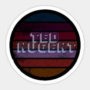 ted nugent Sticker